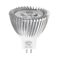 Σποτ LED GU5.3 MR16 3W 260lm 30° DC 12V IP20 Φ5 x Υ5.2cm Θερμό Λευκό 2700K – 2 Χρόνια Εγγύηση