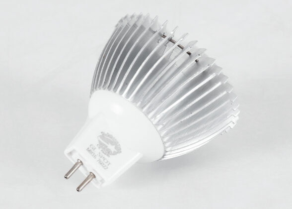 Σποτ LED GU5.3 MR16 3W 260lm 30° DC 12V IP20 Φ5 x Υ5.2cm Θερμό Λευκό 2700K - 2 Χρόνια Εγγύηση