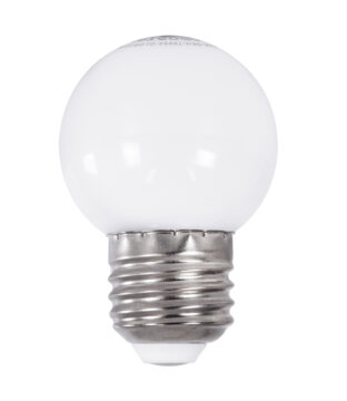 Λάμπα LED E27 G45 Γλομπάκι 3W 255lm 260° AC 220-240V IP20 Φ4.5 x Υ6.9cm Φυσικό Λευκό 4500K – 2 Years Warranty