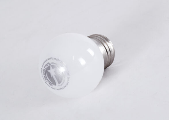 Λάμπα LED E27 G45 Γλομπάκι 3W 255lm 260° AC 220-240V IP20 Φ4.5 x Υ6.9cm Φυσικό Λευκό 4500K - 2 Years Warranty