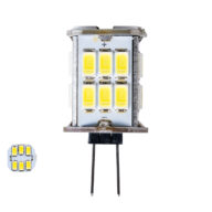 Λάμπα G4 LED SMD 5630 6W 720lm 320° DC 12-24V Ψυχρό Λευκό 6000K