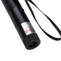 Φορητό Επαναφορτιζόμενο Laser Pointer 5Mw Class 3 DOT Zoom με Extra Κεφαλή για Dot Effects με Μπαταρία 18650 Li-ion 4800mAh & Φορτιστή - Κόκκινο 650nm Φ2.2 x Υ15cm