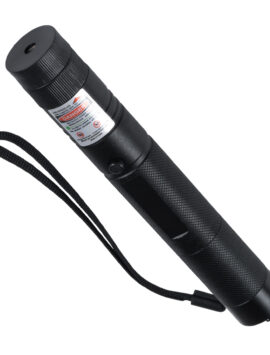 Φορητό Επαναφορτιζόμενο Laser Pointer 5Mw Class 3 DOT Zoom με Extra Κεφαλή για Dot Effects με Μπαταρία 18650 Li-ion 4800mAh & Φορτιστή – Πράσινο 532nm Φ2.2 x Υ15cm