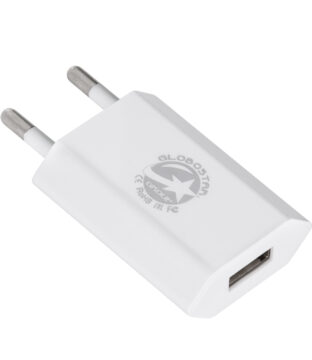 Φορτιστής Πρίζας Charger 1x Type-A USB Port DC 5V 1A Max 5W