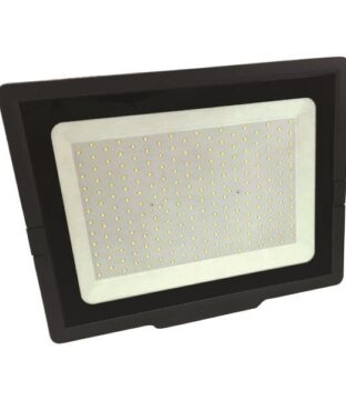 ΠΡΟΒΟΛΕΑΣ LED 200W SMD SLIM 220-240V 6500K ΜΑΥΡΟΣ IP65 PLUS