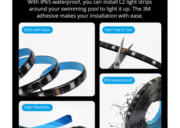 SONOFF L2 - Wi-Fi Smart RGB LED Light Strip Waterpoof IP65 - SET 5M