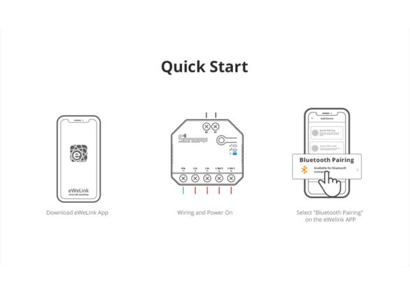 SONOFF DUALR3 Lite - Wi-Fi Smart Dual Relay Two Way Power Metering - Smart Switch