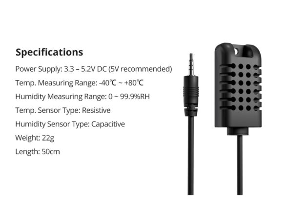 SONOFF AM2301 - Smart Temperature & Humidity TH Sensor for TH10 & TH16 Models