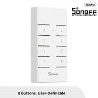 SONOFF RM433R2 – Remote Controller RF 433Mhz 8 Key (Battery Included)