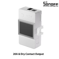 SONOFF TH Elite THR320D Smart WiFi Temperature and Humidity Control RJ9 4P4C AC 100-240V MAX 20A