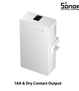 SONOFF THR316 TH ORIGIN Smart LAN & WiFi 2.4GHz Temperature and Humidity Control AC 100-240V Max 16A