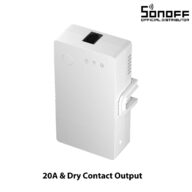 SONOFF THR320 TH ORIGIN Smart LAN & WiFi 2.4GHz Temperature and Humidity Control AC 100-240V Max 20A