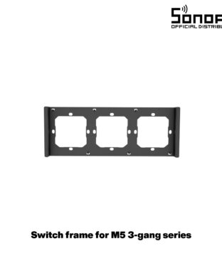 SONOFF SwitchMan M5-80 Wall Frame 3 Way – L22.8 X W8.6 X H1.48CM