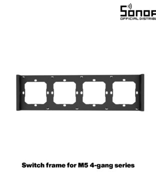 SONOFF SwitchMan M5-80 Wall Frame 4 Way – L29.9 X W8.6 X H1.48CM