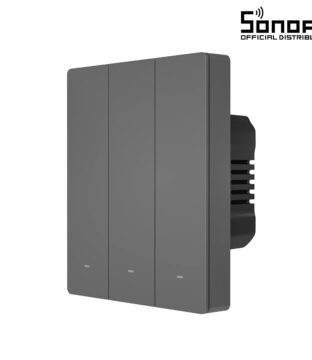 SONOFF M5-3C-80 SwitchMan Mechanical Smart Switch WiFi & Bluetooth AC 100-240V Max 6A 1320W (2A/Way) 3 Way