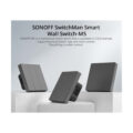 SONOFF M5-3C-80 SwitchMan Mechanical Smart Switch WiFi & Bluetooth AC 100-240V Max 6A 1320W (2A/Way) 3 Way