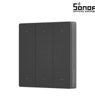 SONOFF R5-3C Free Wiring eWeLink Remote Switchman Smart Wall Stick-On Switch WiFi With 2 x Battery 3V 2032 3 Way