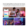 SONOFF L3-5M RGB Smart LED Strip Light WiFi 2.4GHz 90 SMD/M 5050 5m Roll & Power Adapter DC 5V Max 10W