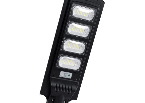 Αυτόνομο Ηλιακό Φωτιστικό Δρόμου 120W 1200lm 192 x LED SMD 5730 με Ενσωματωμένο Φωτοβολταϊκό Panel 6V 15W & Επαναφορτιζόμενη Μπαταρία Li-ion 3.2V 15000mAh με Αισθητήρα Ημέρας-Νύχτας & PIR Αισθητήρα Κίνησης - Αδιάβροχο IP65 - Ψυχρό Λευκό 6000K - Μ24 x Π6 x Υ73cm - 2 Years Warranty