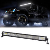 PRO Series Μπάρα Ίσια – Straight TRI-ROW 7D για Αυτοκίνητα & Φορτηγά LED CREE XBD 405W 40500lm 15° & 60° DC 10-30V Αδιάβροχη IP65 Ψυχρό Λευκό 6000K