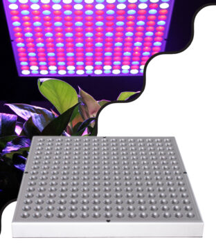 Grow Light Panel Full Spectrum LED Φωτιστικό Ανάπτυξης Φυτών Θερμοκηπίου SMD 2835 100W 160° AC230V IP54 Εσωτερικού Χώρου για Κάλυψη Επιφάνειας 1m x 1m Πλήρους Φάσματος Φωτισμού