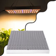 Grow Light Panel Hydro Spectrum LED Φωτιστικό Ανάπτυξης Φυτών Υδροπονικού Θερμοκηπίου SMD 2835 100W 160° AC230V IP54 Εσωτερικού Χώρου για Κάλυψη Επιφάνειας 1m x 1m