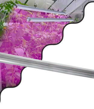 Linear Grow Light Full Spectrum LED Γραμμικό Φωτιστικό Ανάπτυξης Φυτών Θερμοκηπίου 120cm SMD 2835 200W 120° AC230V IP54 Εσωτερικού Χώρου για Κάλυψη Επιφάνειας 1.2m x 1.2m Πλήρους Φάσματος Φωτισμού