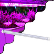 Linear Grow Light Full Spectrum LED Γραμμικό Φωτιστικό Ανάπτυξης Φυτών Θερμοκηπίου 60cm SMD 2835 40W 160° AC230V IP54 Εσωτερικού Χώρου για Κάλυψη Επιφάνειας 0.6m x 0.6m Πλήρους Φάσματος Φωτισμού