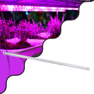 Linear Grow Light Full Spectrum LED Γραμμικό Φωτιστικό Ανάπτυξης Φυτών Θερμοκηπίου 120cm SMD 2835 80W 160° AC230V IP54 Εσωτερικού Χώρου για Κάλυψη Επιφάνειας 1.2m x 1.2m Πλήρους Φάσματος Φωτισμού