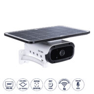 Αυτόνομη Ηλιακή Camera 1080P 2MP 4G SIM CARD WiFi 150° Μπαταρία 3200mAh Φωτοβολταϊκό Πάνελ Διπλή Κατέυθυνση Ομιλίας Αδιάβροχη IP66 Ψυχρό Λευκό 6000K – Λευκό