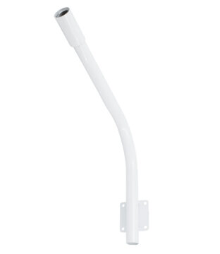 Μεταλλική Βάση Στήριξης CURVED M62cm x Φ60mm για Φωτιστικά Δρόμου Street Lights με Διάμετρο Βάσης Φ60mm