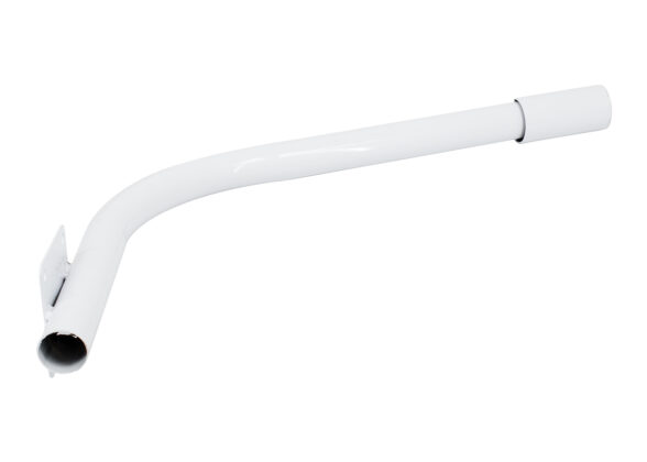 Μεταλλική Βάση Στήριξης CURVED M62cm x Φ60mm για Φωτιστικά Δρόμου Street Lights με Διάμετρο Βάσης Φ60mm