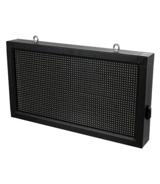 LED Scrolling Display 64x32cm – Κυλιόμενη Ψηφιακή Πινακίδα / Επιγραφή Μονής Όψης P10 LED SMD AC 220-240V – Λειτουργία μέσω Wi-Fi με Εφαρμογή APP – Αισθήτηρας Θερμοκρασίας και Υγρασίας – Αδιάβροχο IP65 – Μ72 x Π9 x Υ42.5cm – Κόκκινο – 1 Χρόνο Εγγύηση