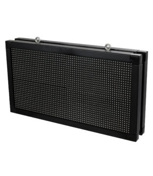 LED Scrolling Display 64x32cm – Κυλιόμενη Ψηφιακή Πινακίδα / Επιγραφή Διπλής Όψης P10 LED SMD AC 220-240V – Λειτουργία μέσω Wi-Fi με Εφαρμογή APP – Αισθήτηρας Θερμοκρασίας και Υγρασίας – Αδιάβροχο IP65 – Μ70 x Π11 x Υ38.5cm – Κόκκινο – 1 Χρόνο Εγγύηση