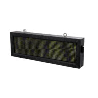 LED Scrolling Display 64x16cm – Κυλιόμενη Ψηφιακή Πινακίδα / Επιγραφή Μονής Όψης P10 LED SMD AC 220-240V – Λειτουργία μέσω Wi-Fi με Εφαρμογή APP – Αισθήτηρας Θερμοκρασίας και Υγρασίας – Αδιάβροχο IP65 – Μ72 x Π9 x Υ24cm – Ψυχρό Λευκό 6000K – 1 Χρόνο Εγγύηση