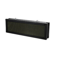 LED Scrolling Display 64x16cm – Κυλιόμενη Ψηφιακή Πινακίδα / Επιγραφή Διπλής Όψης P10 LED SMD AC 220-240V – Λειτουργία μέσω Wi-Fi με Εφαρμογή APP – Αισθήτηρας Θερμοκρασίας και Υγρασίας – Αδιάβροχο IP65 – Μ70.5 x Π11 x Υ22.5cm – Ψυχρό Λευκό 6000K – 1 Χρόνο Εγγύηση