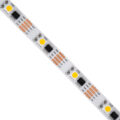 Ψηφιακή Ταινία LED SMD 5050 9W/m 30LED/m 30PIXEL/m SPI/TTL Protocol IC TM1908 810lm/m 120° DC 12V IP20 Θερμό Λευκό 2700K - Λευκό Σώμα - Μ5000 x Π10 x Υ2mm - Συσκευασία 5 Μέτρων - 5 Χρόνια Εγγύηση