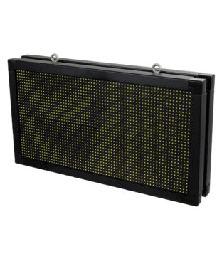 LED Scrolling Display 64x32cm – Κυλιόμενη Ψηφιακή Πινακίδα / Επιγραφή Διπλής Όψης P10 LED SMD AC 220-240V – Λειτουργία μέσω Wi-Fi με Εφαρμογή APP – Αισθήτηρας Θερμοκρασίας και Υγρασίας – Αδιάβροχο IP65 – Μ70 x Π11 x Υ38.5cm – Ψυχρό Λευκό 6000K – 1 Χρόνο Εγγύηση