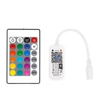 ΑΣΥΡΜΑΤΟ CONTROLLER RF Wifi & Bluetooth RGBW DC5-24V, 4CH*4A(Max. 100W)