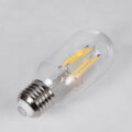 Λάμπα LED Long Filament E27 T45 Σωλήνας 4W 440lm 360° AC 220-240V IP20 Φ4.5 x Υ11cm Φυσικό Λευκό 4000K με Διάφανο Γυαλί - Dimmable - 3 Years Warranty