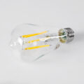 Λάμπα LED Long Filament E27 ST64 Αχλάδι 7W 1470lm 360° AC 220-240V IP20 Φ6.4 x Υ14.5cm Θερμό Λευκό 2700K με Διάφανο Γυαλί - Pro Series 210lm/W - A Ενεργειακή Κλάση - 3 Χρόνια Εγγύηση