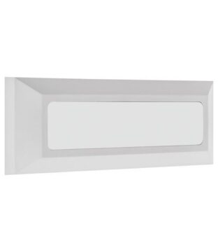 ΦΩΤΙΣΤΙΚΟ ΤΟΙΧΟΥ SLIM LED 4W IP65 230V 3CCT 230X80mm ΛΕΥΚΟ PRO