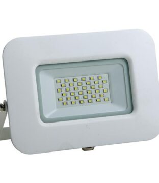 ΠΡΟΒΟΛΕΑΣ LED 30W SMD ΒΑΣΗ 360° ΛΕΥΚΟΣ IP65 4000K PLUS