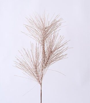 ΚΛΑΔΙ DRACAENA, ΜΕ GLITTER, ΡΟΖ, 80cm