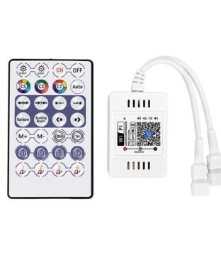 ΑΣΥΡΜΑΤΟ CONTROLLER RF Wifi & Bluetooth PIXEL DC5-24V, 2CH (Max. 2048 PIXEL)