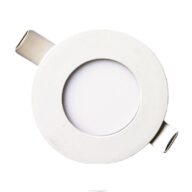 ΦΩΤΙΣΤΙΚΟ ΧΩΝΕΥΤΟ LED SLIM Φ85 3W 4000K ΛΕΥΚΟ PLUS