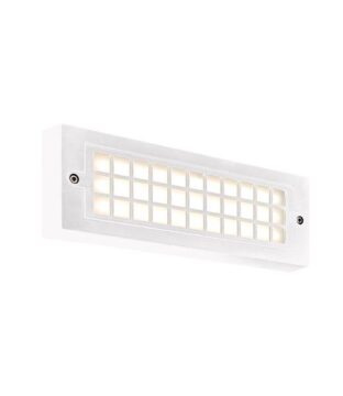 ΦΩΤΙΣΤΙΚΟ ΤΟΙΧΟΥ LED 6W 255x30x90 3CCT IP65 ΛΕΥΚΟ "SENARIO"