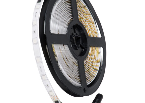 Σετ Ταινία LED Digital Magic Strip IC3 5m 36W/5m 12V 30LED/m 5050 SMD 600lm/m 120° Αδιάβροχη IP65 με Ενσωματωμένα Προγράμματα Λειτουργίας και Τροφοδοτικό Κόκκινο