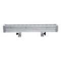 Μπάρα Φωτισμού Wall Washer LED 96W 10080lm 30° AC 230V Αδιάβροχο IP65 Μ52 x Π7.5 x Υ7cm Πολύχρωμο 4in1 RGBW DMX512 Display on Body - Ασημί