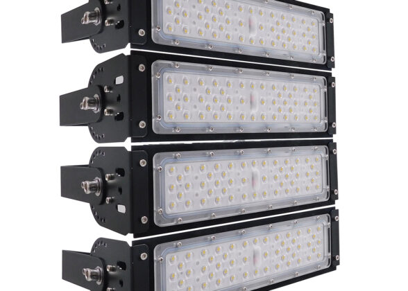 LED Προβολέας Γηπέδου - Φωτιστικό Tunnel 200W 32000LM 75°*135° AC 100-277V IP65 -  Ψυχρό Λευκό 5000K - MeanWell Driver & LumiLEDs Chip - 5 Years Warranty